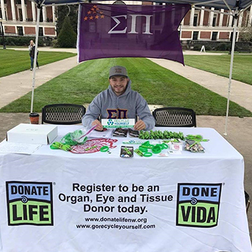 Donate Life Booth